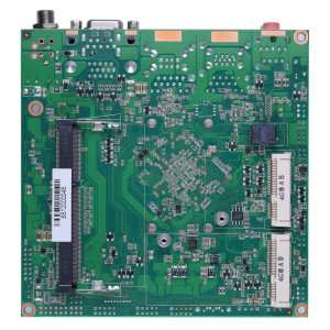 Axiomtek NANO842 Nano-ITX Motherboard, Intel Celeron J1900, LVDS/VGA/HDMI, Dual LAN and Audio